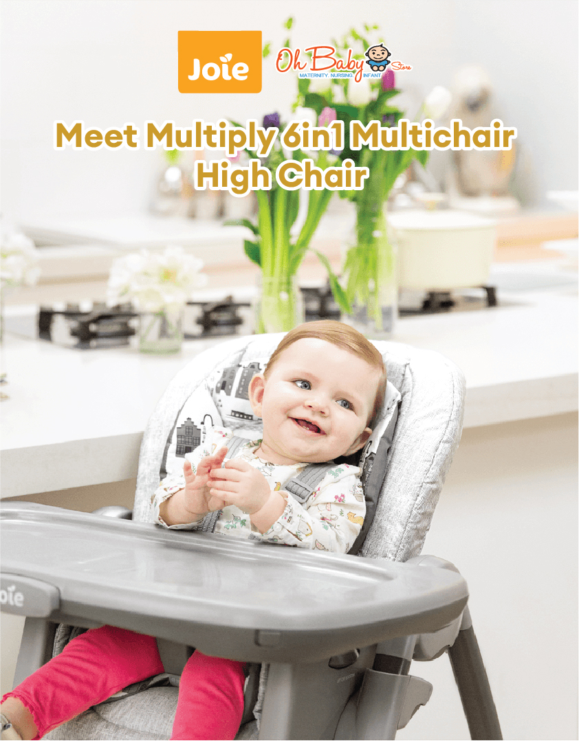 Joie Meet Multiply 6in1 Multichair High Chair Oh Baby Store l