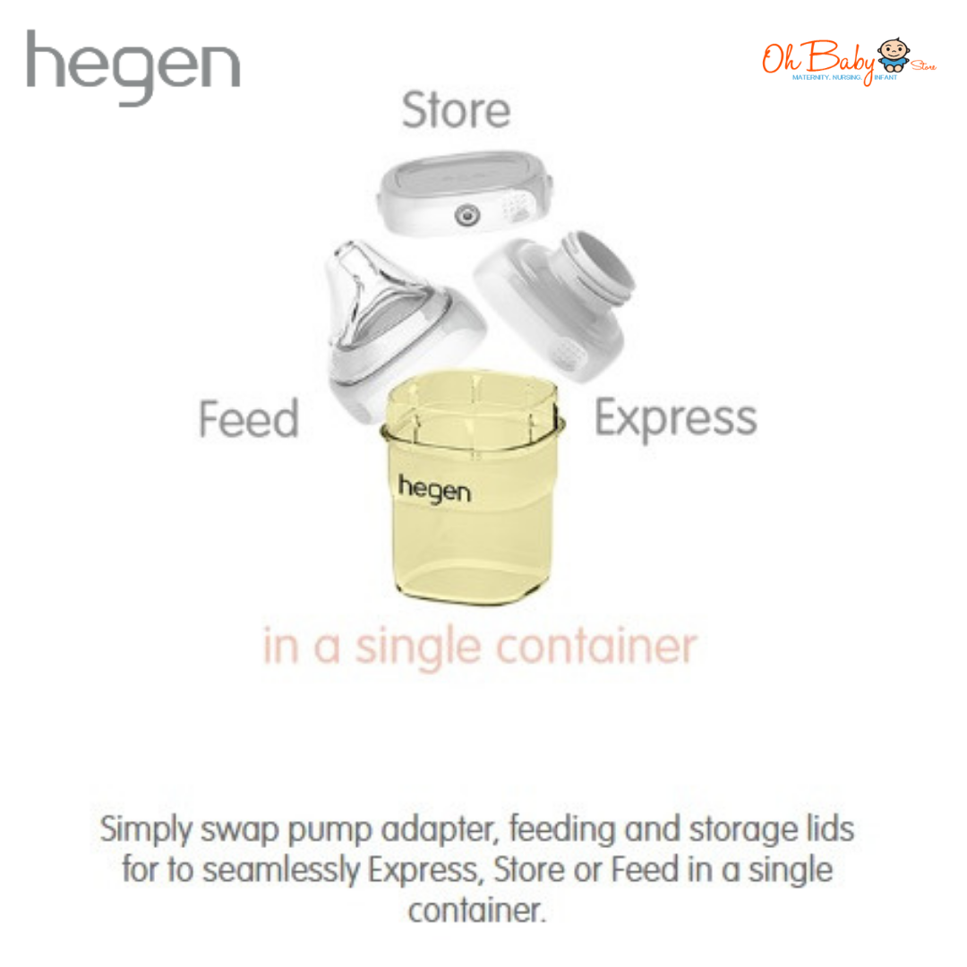 Hegen PCTO Breast Milk Storage PPSU (4 Packs x 150ml/5oz) Oh