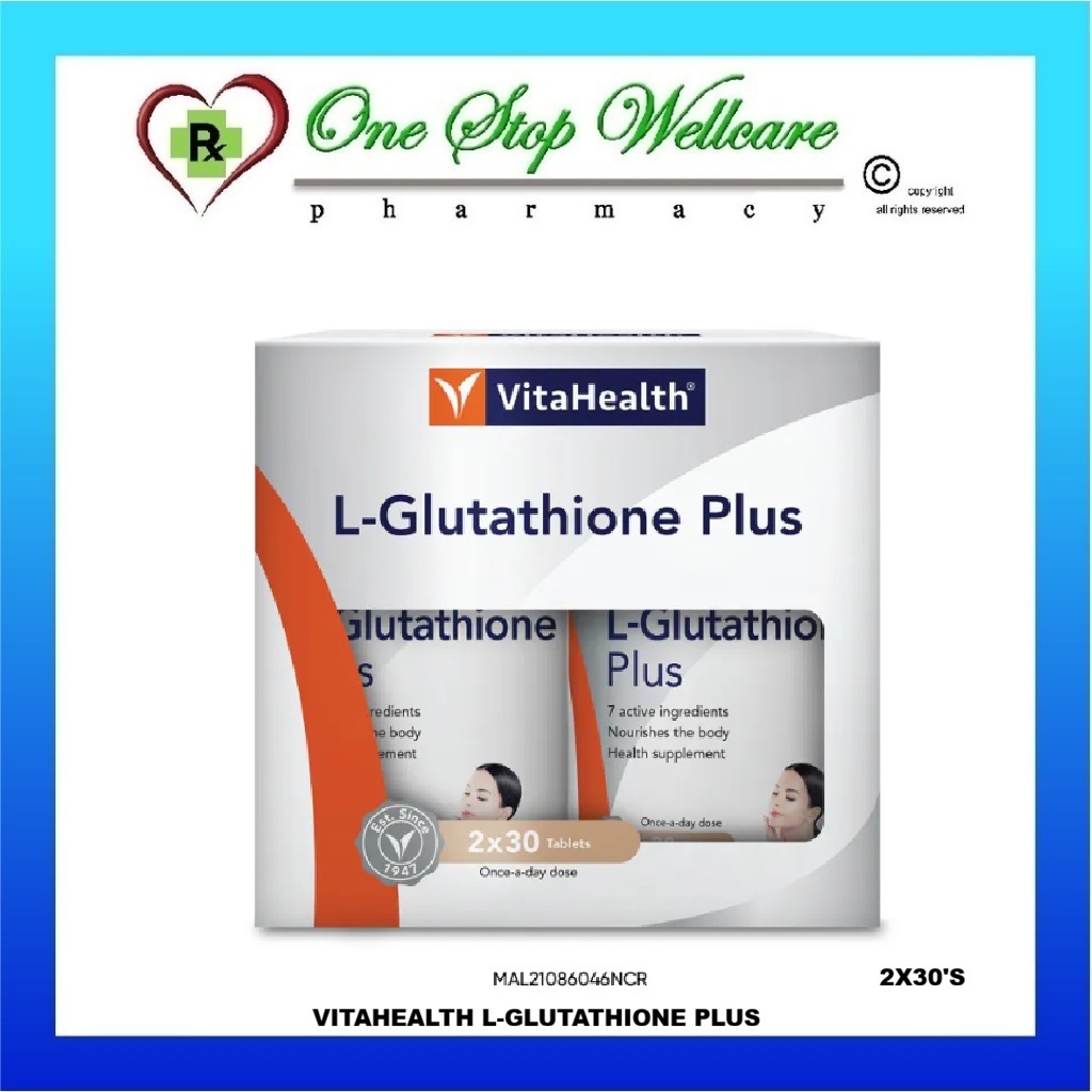 khasiat glutathione vitahealth L-GLUTATHIONE PLUS 30'S / 2X30'S (EXPIRY:11/2027) Vollure Huntington Beach Dermatologist Vitamin B12 Shot for Dogs Size:59ml/2oz