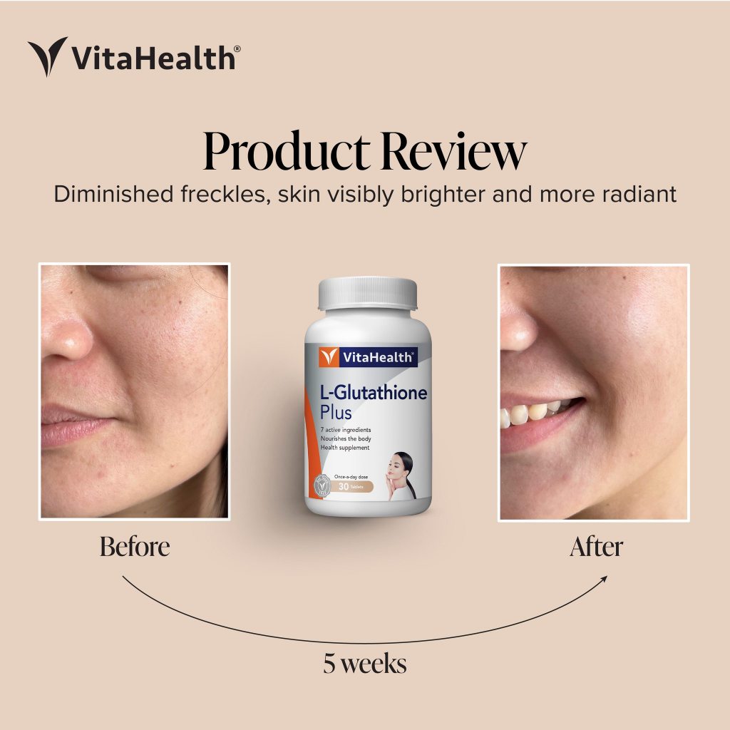 l glutathione vitahealth review VITAHEALTH L-GLUTATHIONE PLUS 30'S / 2X30'S (EXPIRY:11/2027) 30'S