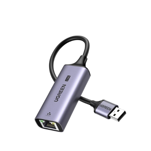 UGREEN CM648 2.5G Ethernet Adapter USB C & USB 3.0 to RJ45 Gigabit LAN Network Card 2500Mbps Aluminu