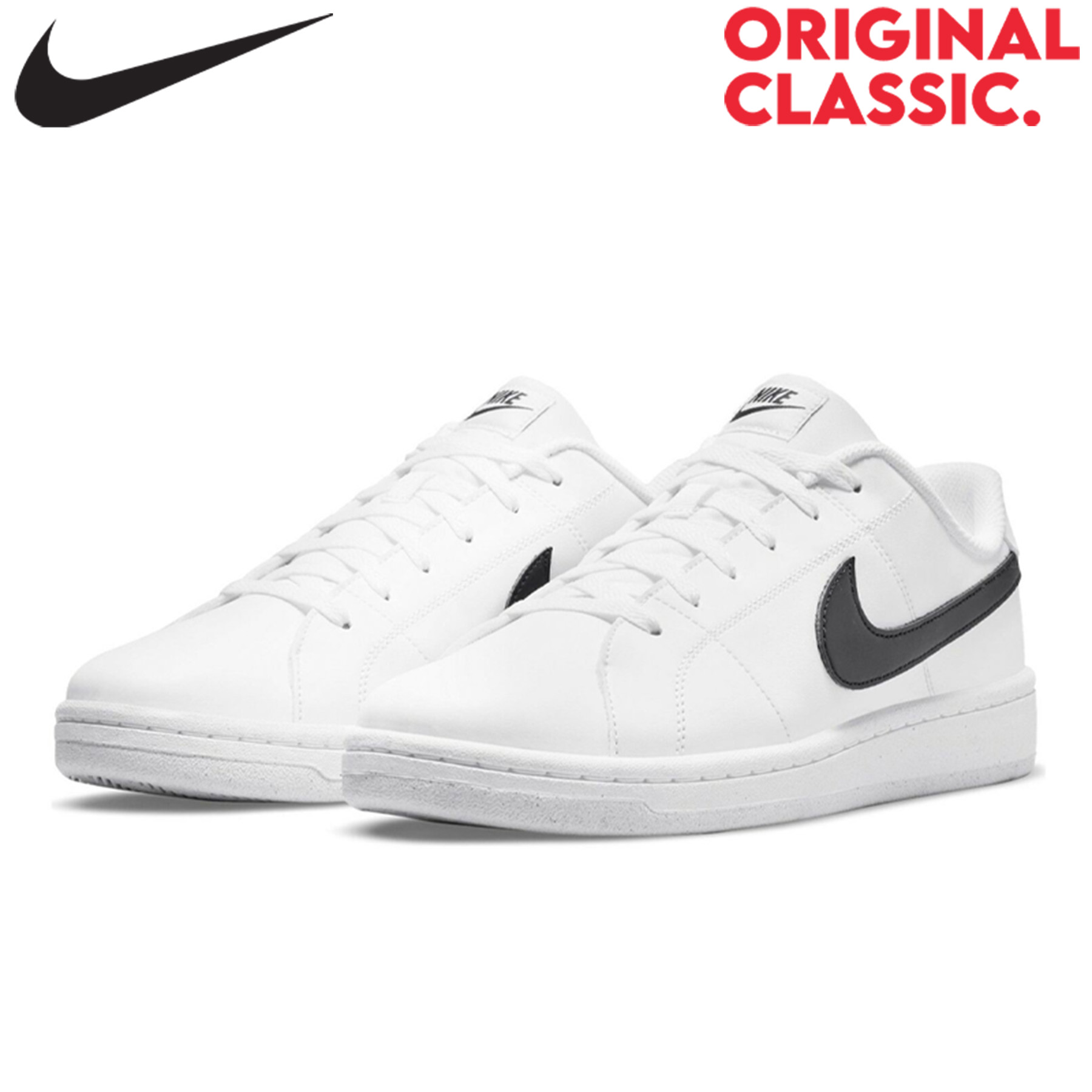 nike white court royale sneakers