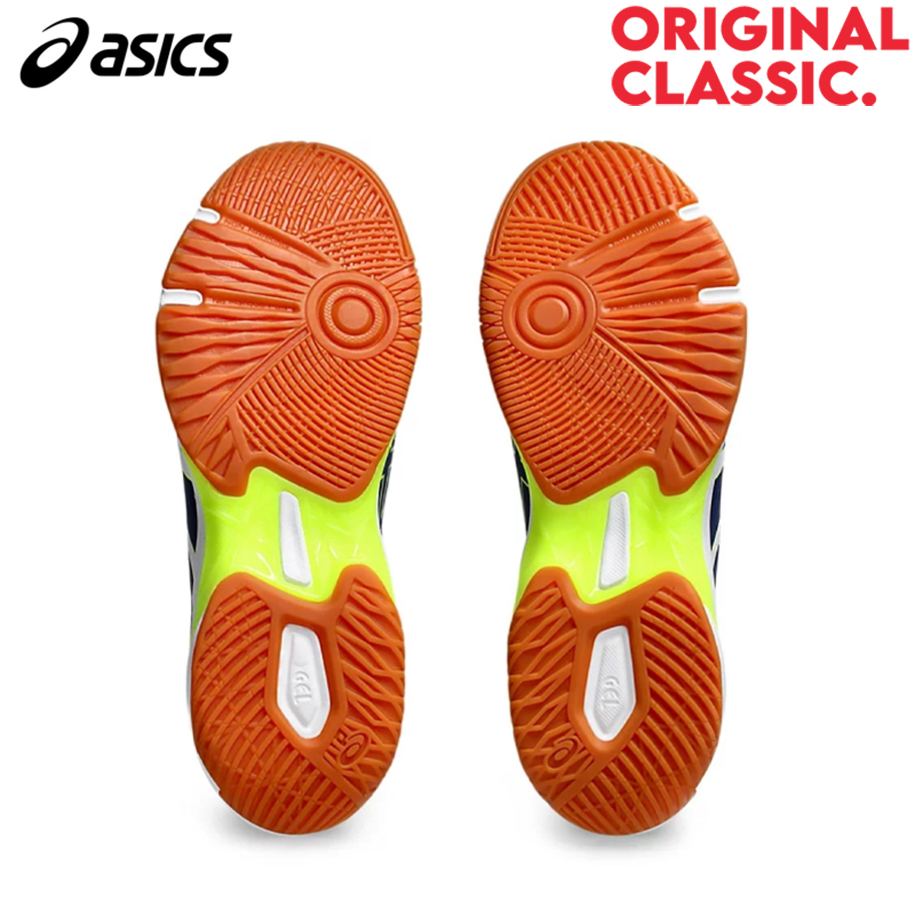 Asics GEL-ROCKET 11 Men's Indoor Wide Shoes Blue/Safety Yellow