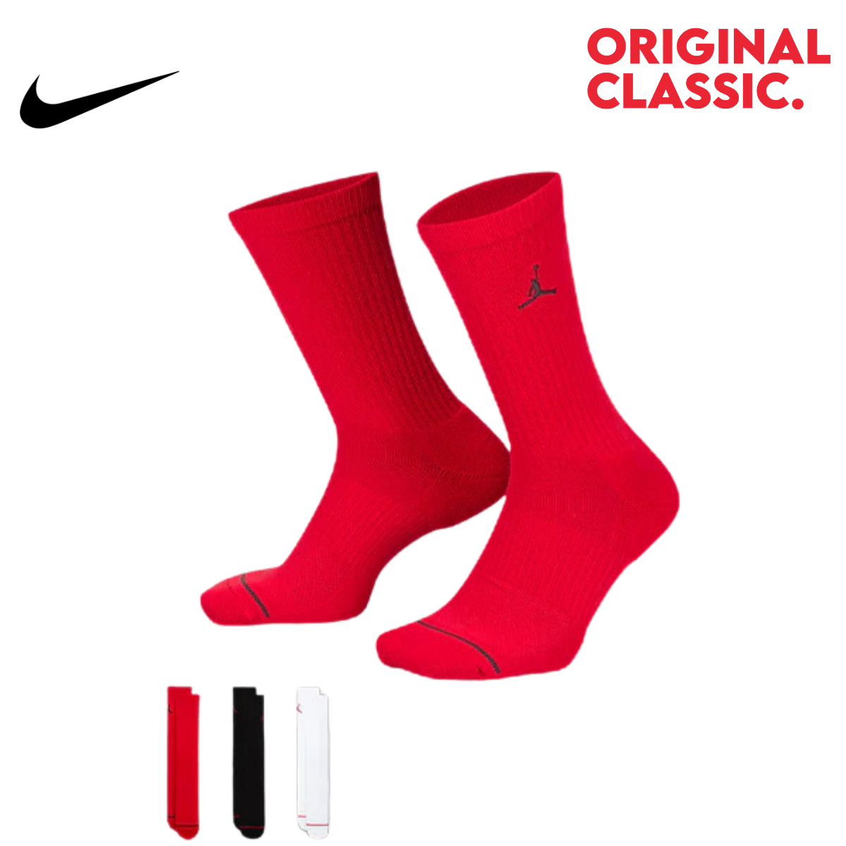 nike jumpman crew socks