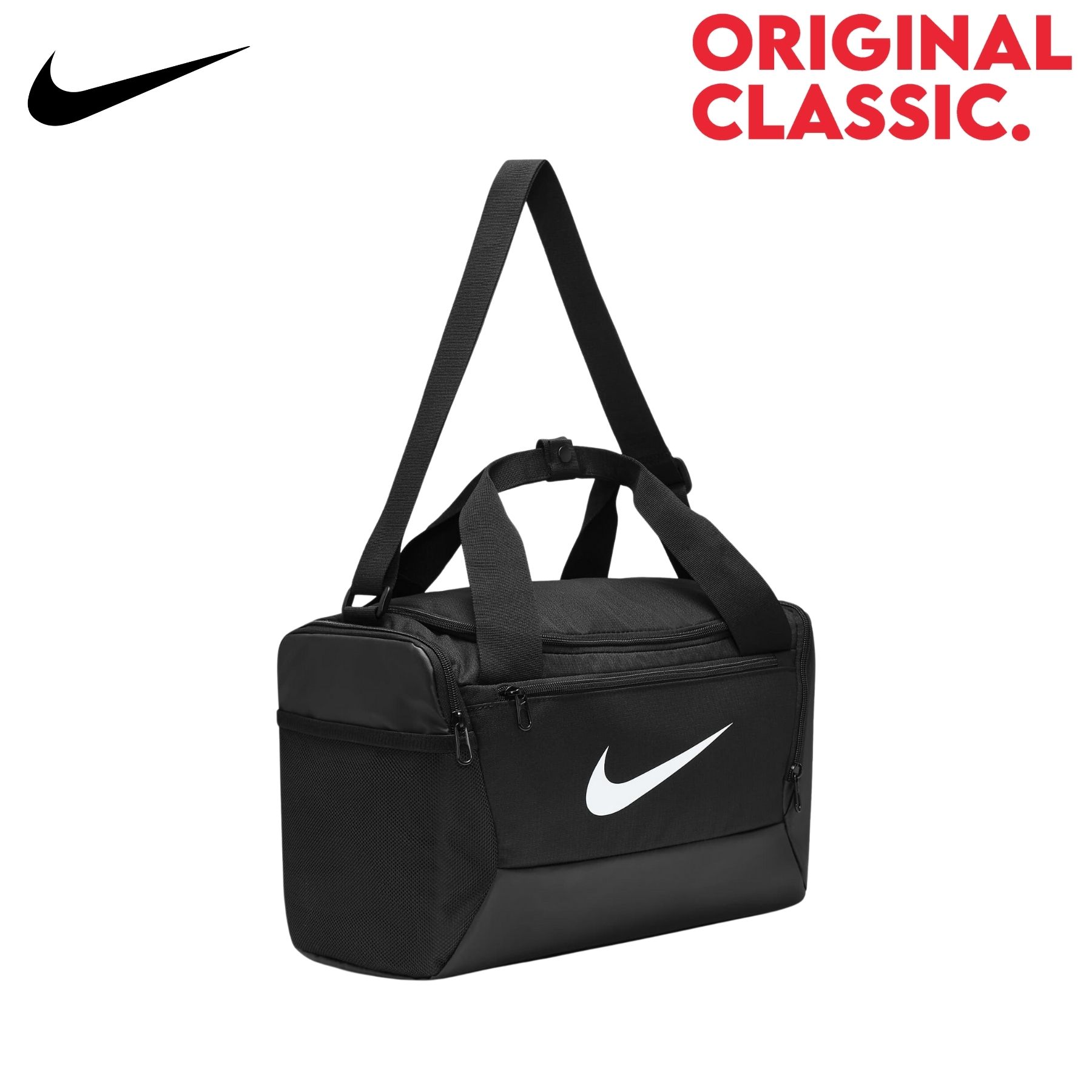 Nike Brasilia 9.5 Training Duffel Bag 25L Original Classic Malaysia