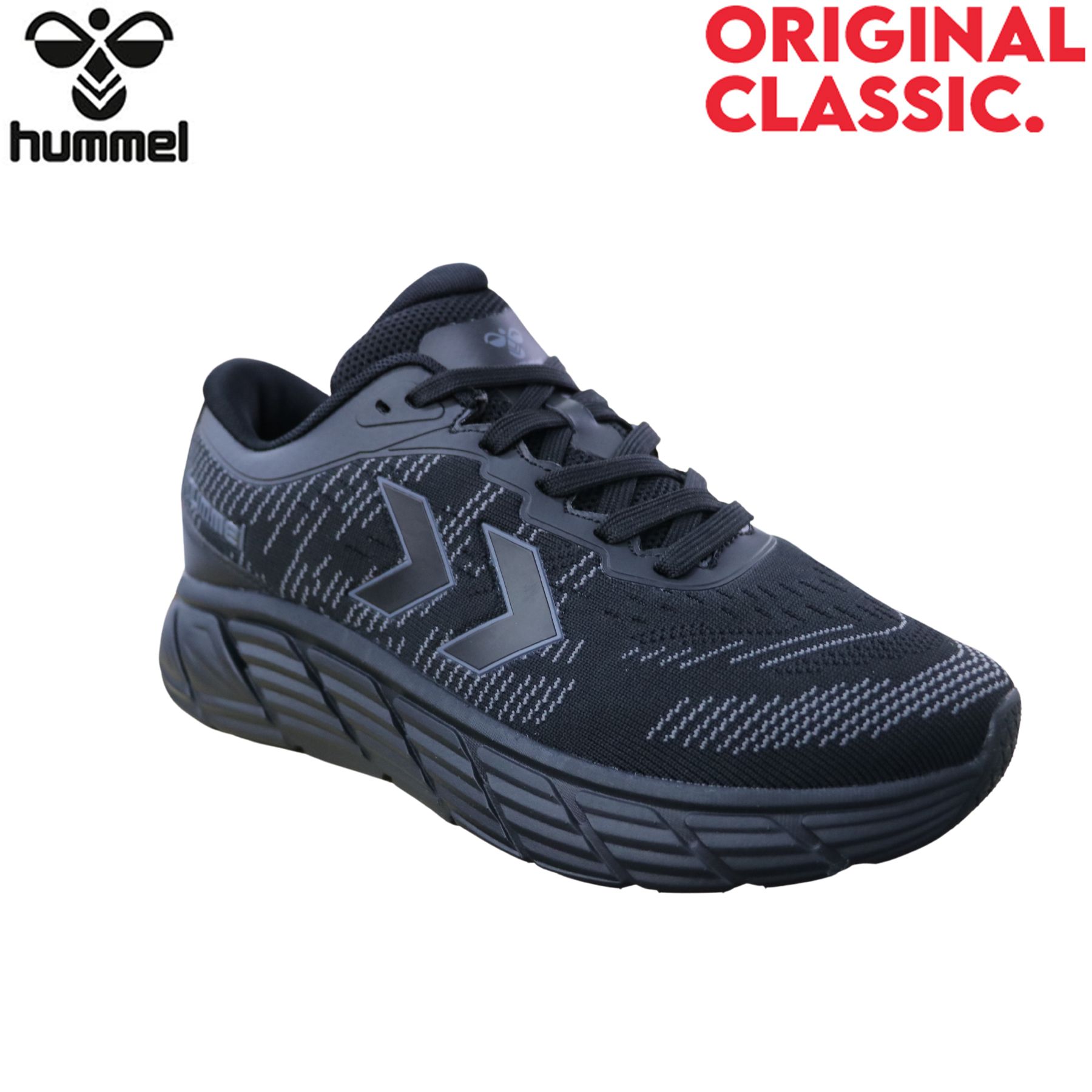 Hummel Run X1 Black Original Classic Malaysia