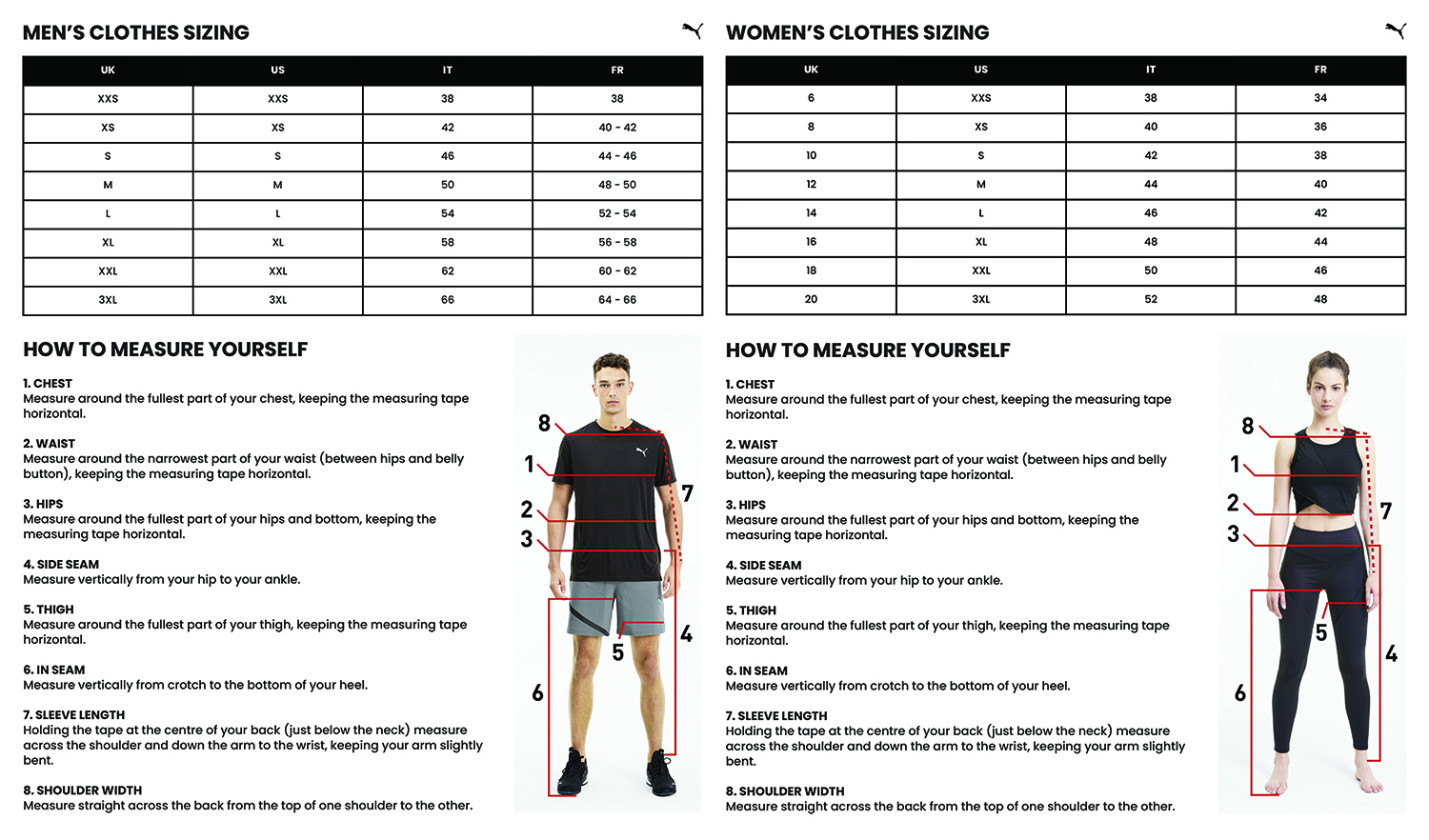 Clothing Puma Tracksuit Size Guide Original Clasisc L Original