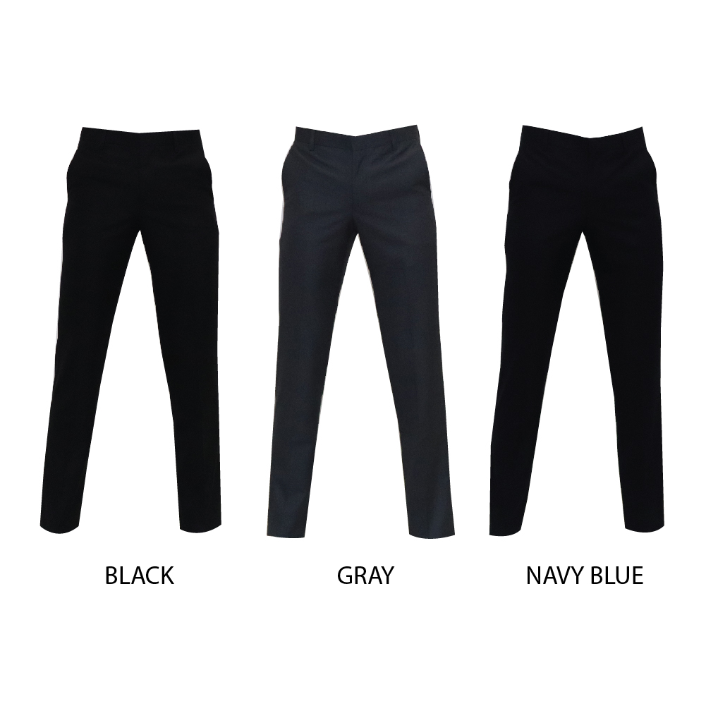 GMV Men's Formal Semi Carrot Pant Plain - GM10001B212 | Orlando