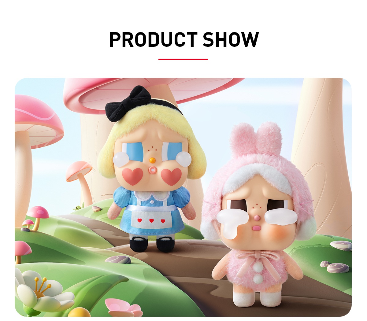 POP MART Crying Baby Plush Doll 黒 Pop Mart CRYBABY SHINY SHINY Series Plush Doll Black – The