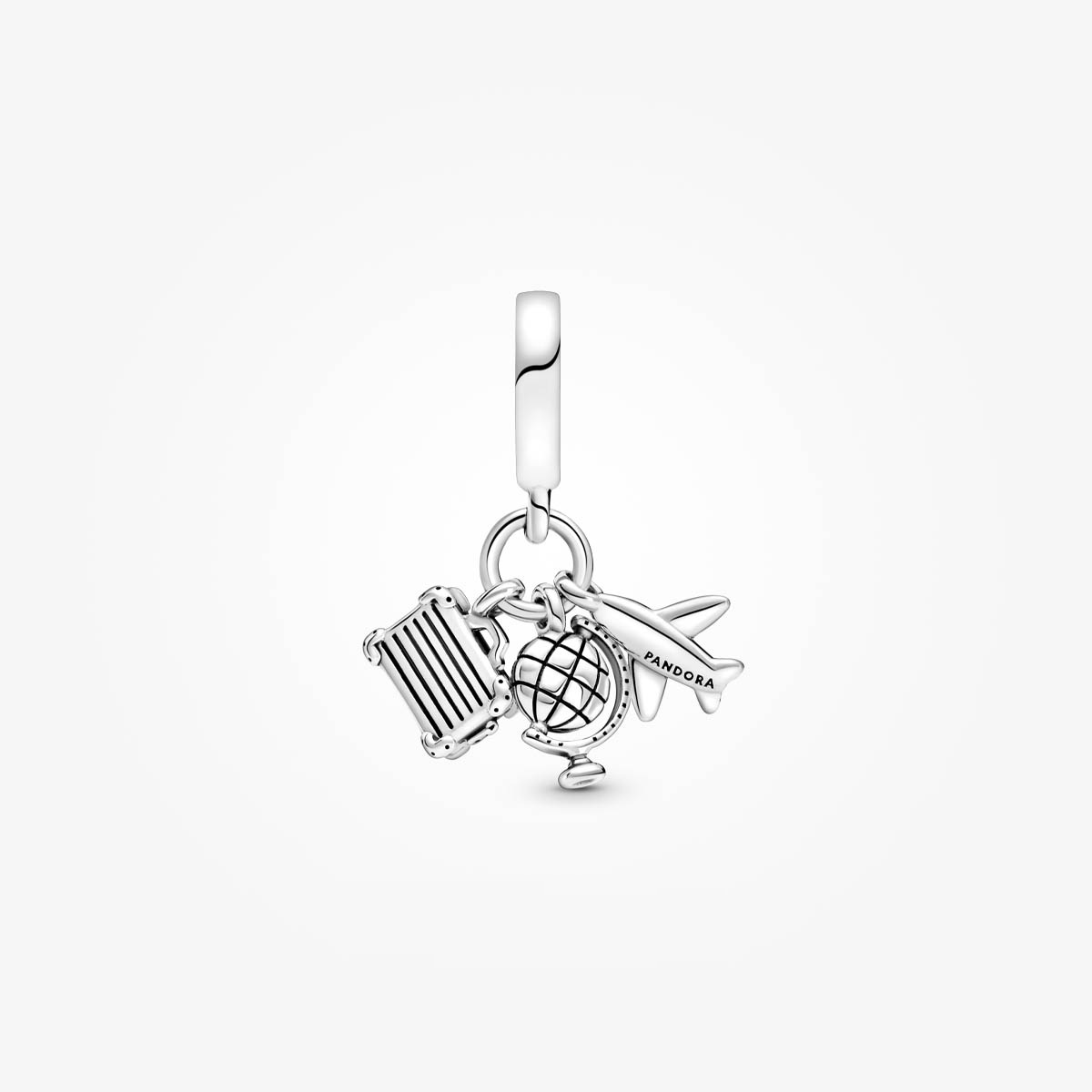 Pandora Airplane, Globe & Suitcase Dangle Charm | Pandora Malaysia