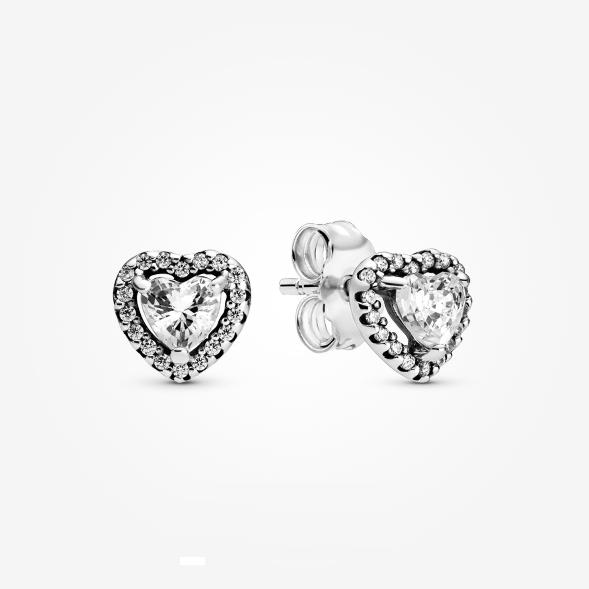 アクセサリー Pandora Elevated Heart Stud Earrings Pandora Elevated Heart Stud Earrings | Pandora Malaysia