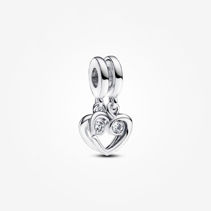Pandora Forever & Always Splittable Dangle Charm | Pandora Malaysia