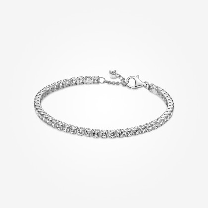Pandora Sparkling Tennis Bracelet | Pandora Malaysia