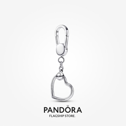 Pandora Moments Small Heart Bag Charm Holder | Pandora Malaysia