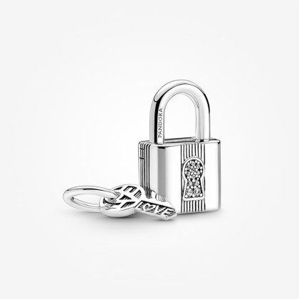 Pandora Padlock and Key Dangle Charm | Pandora Malaysia