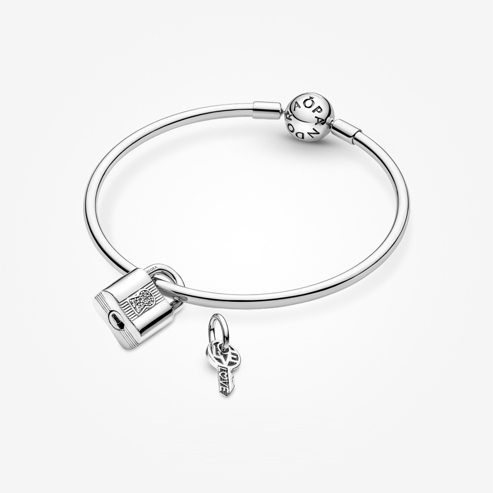 Pandora Padlock and Key Dangle Charm | Pandora Malaysia