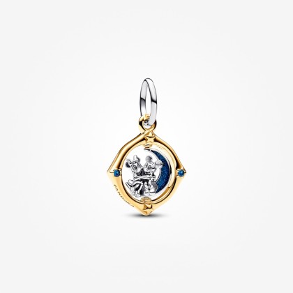 Pandora Disney Mickey Mouse & Minnie Mouse Two-tone Spinning Moon ...