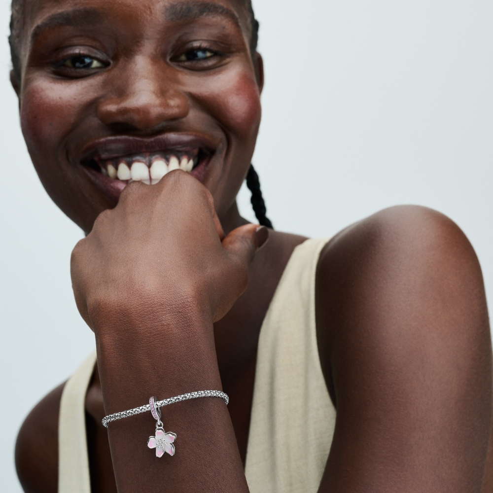 Pandora Cherry Blossom Dangle Charm | Pandora Malaysia