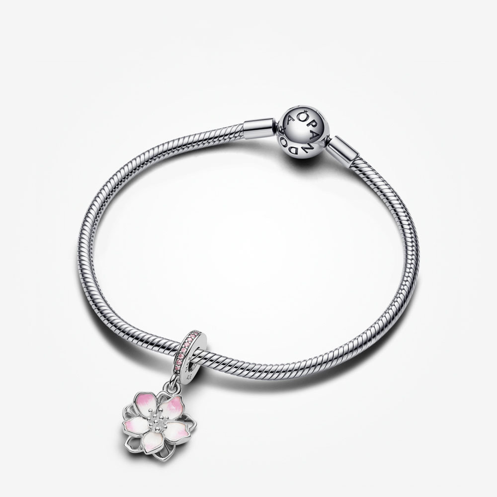 Pandora Cherry Blossom Dangle Charm | Pandora Malaysia
