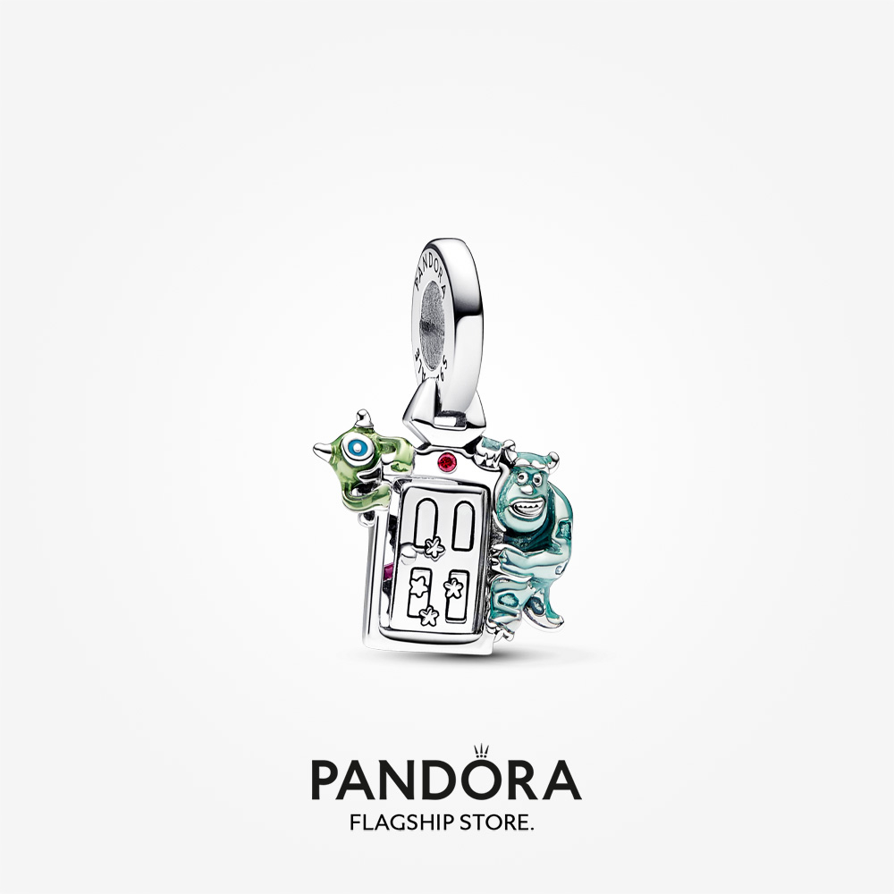 me：　Disney English ✨新品 Pandora Disney Pixar Monsters, Inc. Door Dangle Charm | Pandora