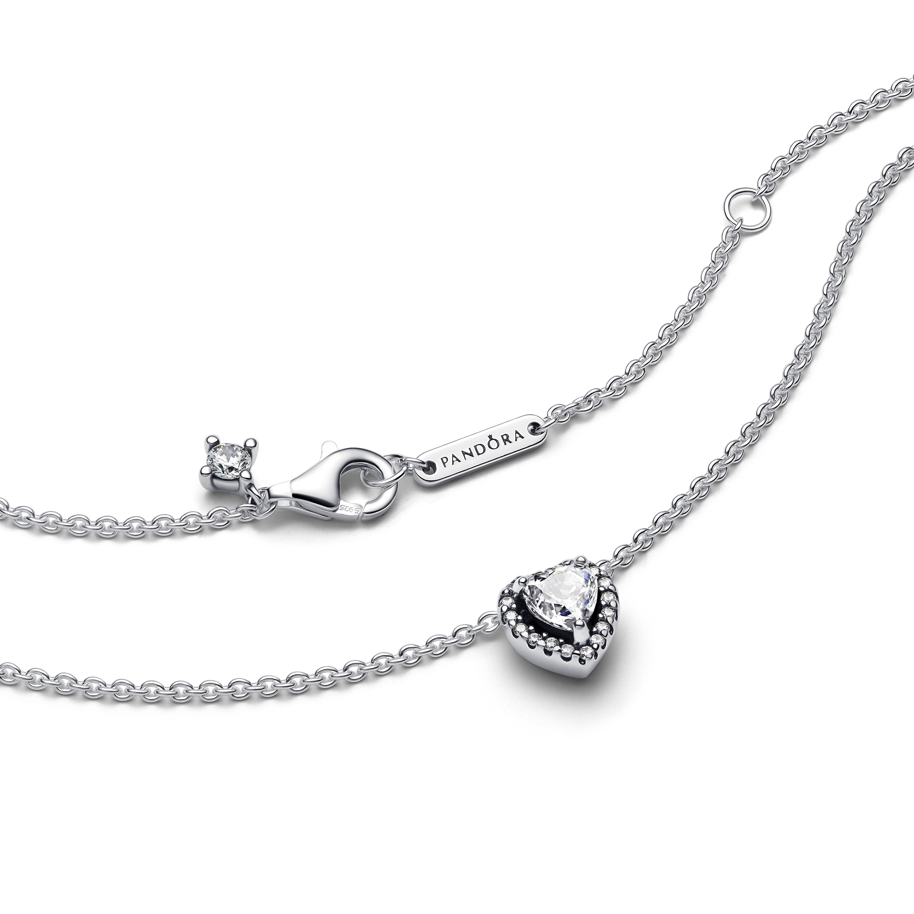 Pandora Elevated Heart Necklace | Pandora Malaysia
