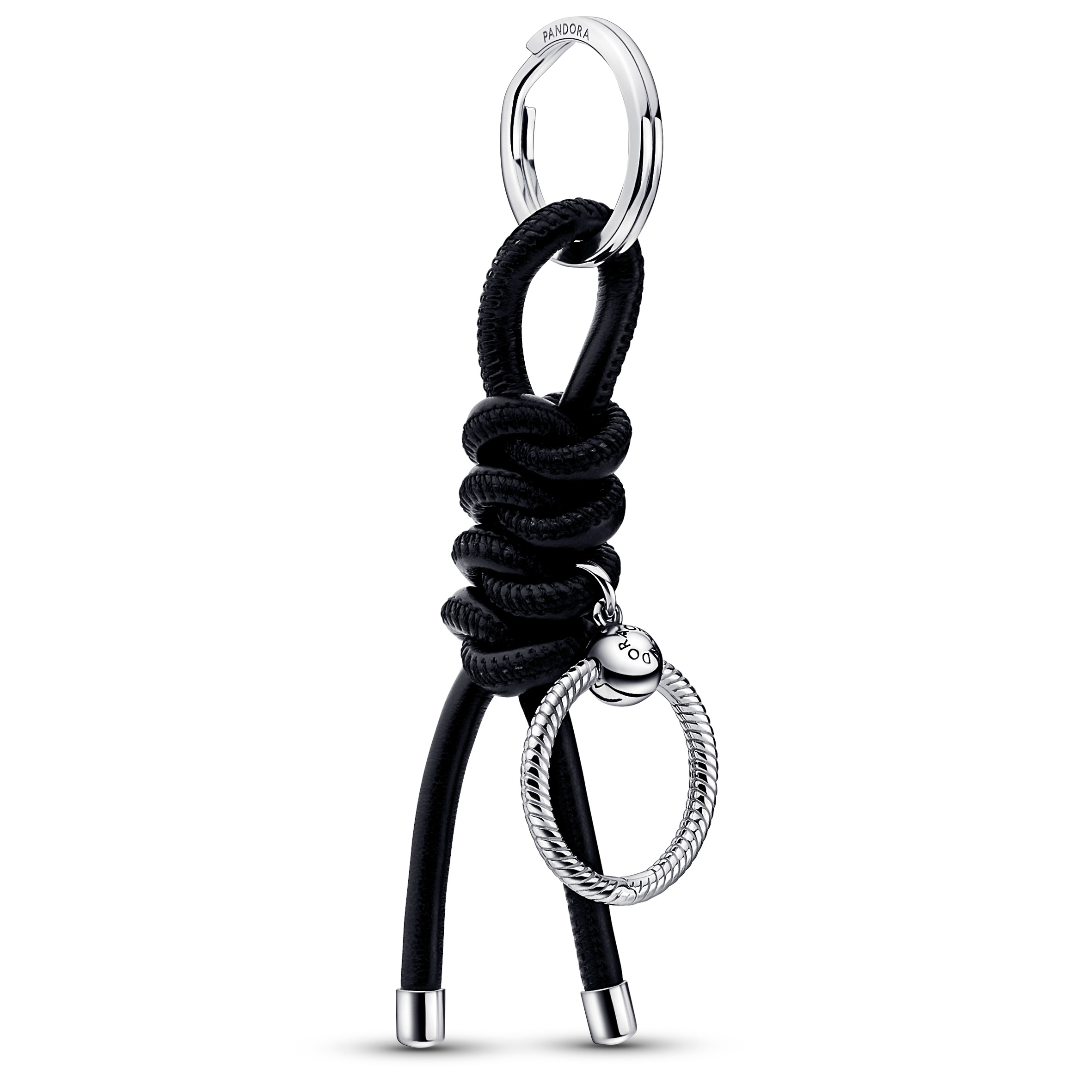 Pandora Moments Leather-free Fabric Charm Key Ring | Pandora Malaysia