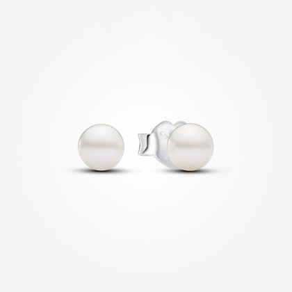 Pandora Treated Freshwater Cultured Pearl 4.5mm Stud Earrings | Pandora ...