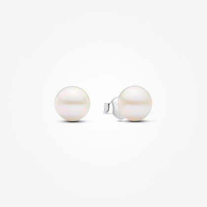 Pandora Treated Freshwater Cultured Pearl 7mm Stud Earrings | Pandora ...