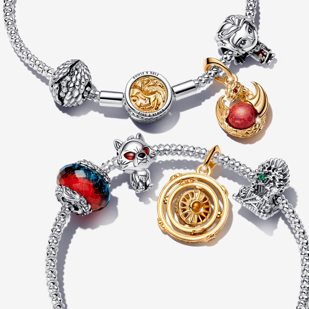 Pandora Game of Thrones Ghost Direwolf Charm | Pandora Malaysia
