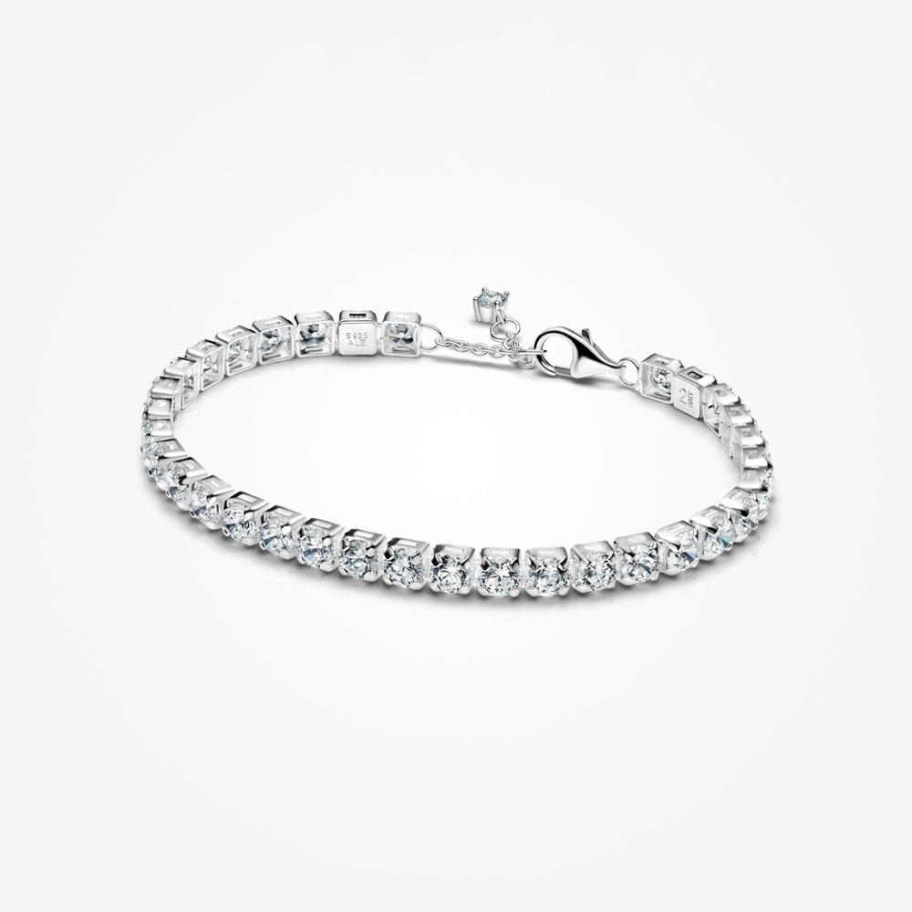 Pandora Sparkling Bold Tennis Bracelet | Pandora Malaysia