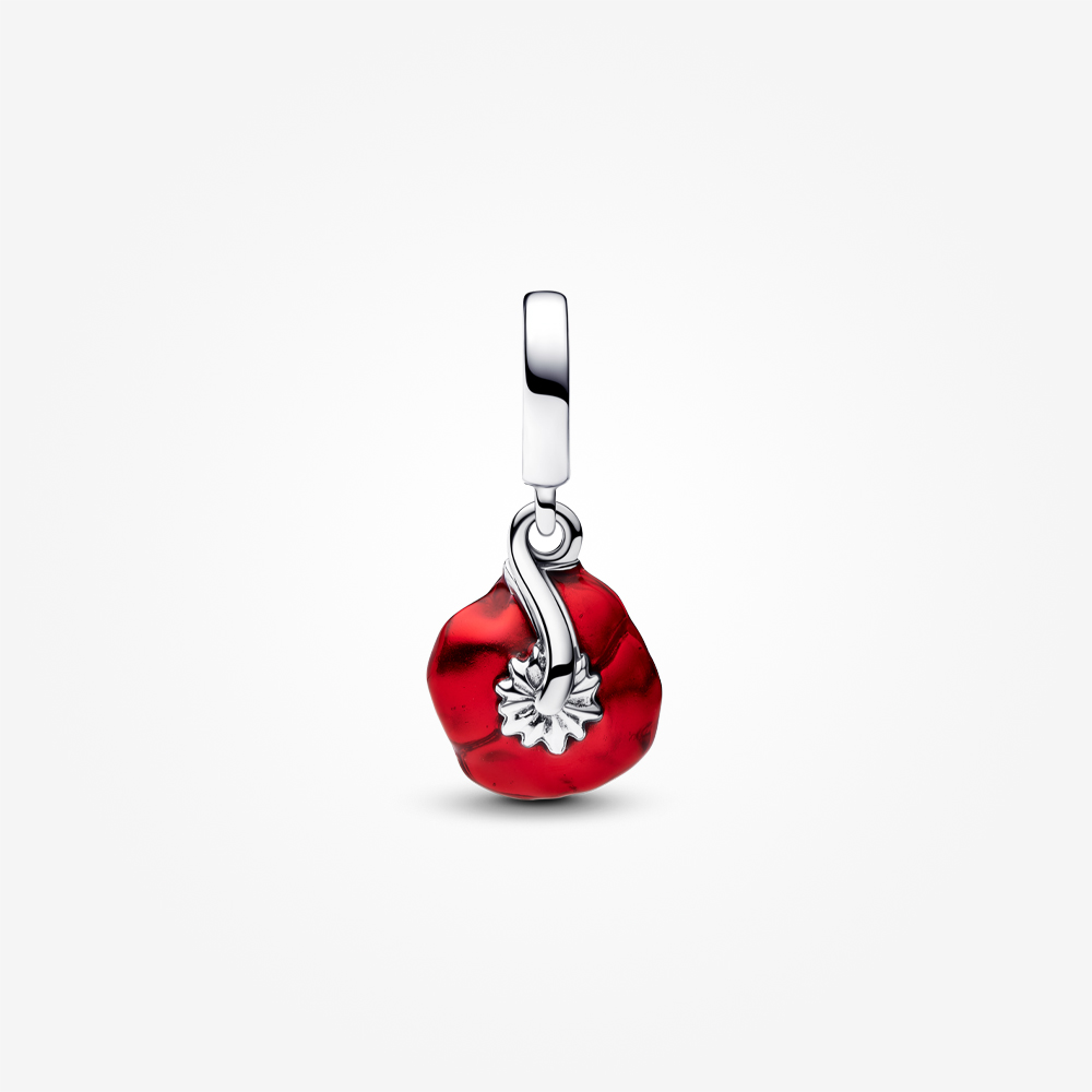 Pandora Red Flower Dangle Charm | Pandora Malaysia