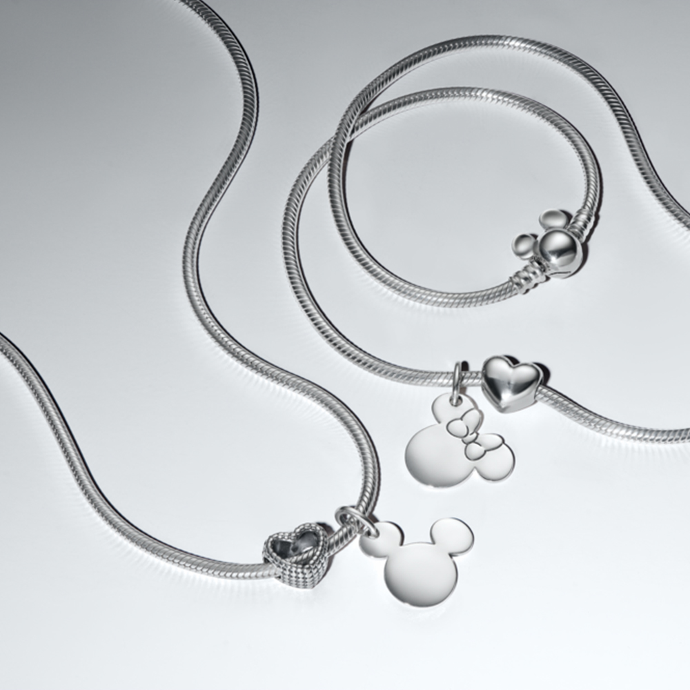Pandora x Disney Mickey Mouse Engravable Dangle Charm | Pandora