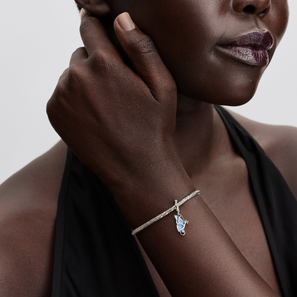 Pandora Blue Winged Dangle Charm | Pandora Malaysia