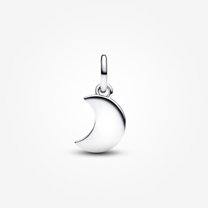 Pandora Crescent Moon Double Dangle Charm | Pandora Malaysia