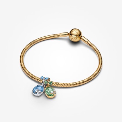 Pandora x Bridgerton 14K Gold Plated Butterfly & Bee Splittable