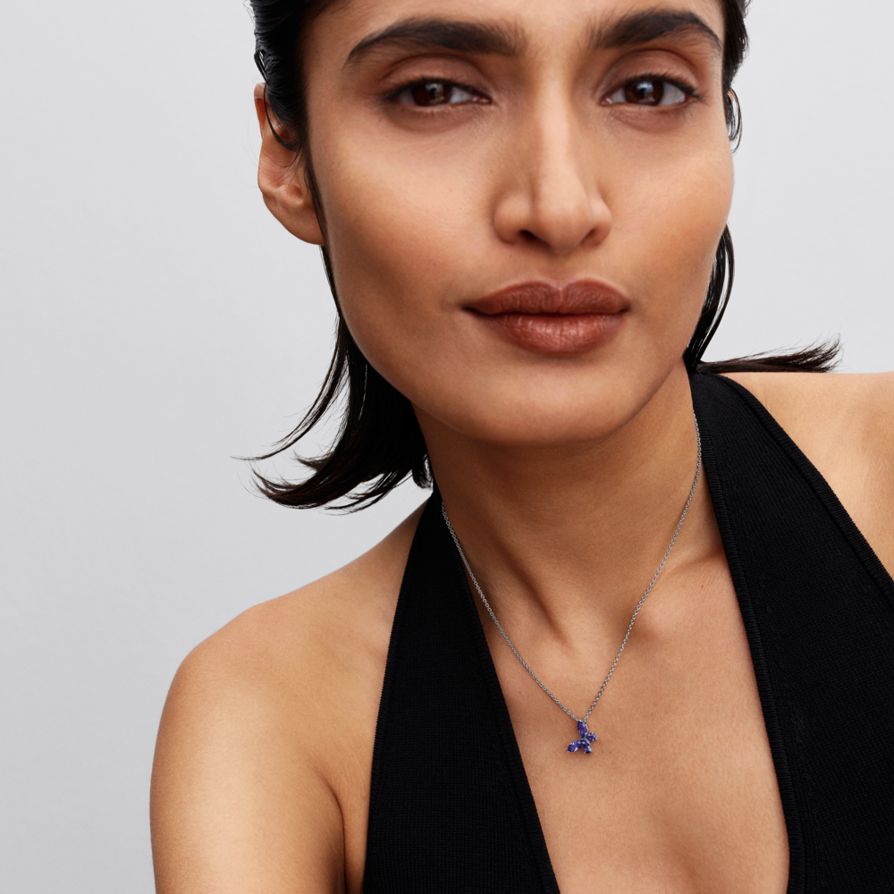 Pandora Blue Butterfly Pendant Necklace | Pandora Malaysia