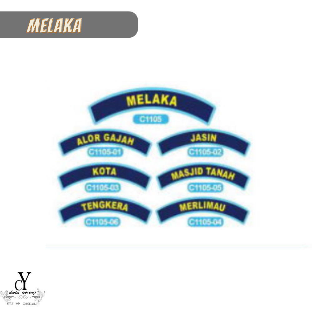 CY Lencana Bahu Pengakap Negeri Melaka
