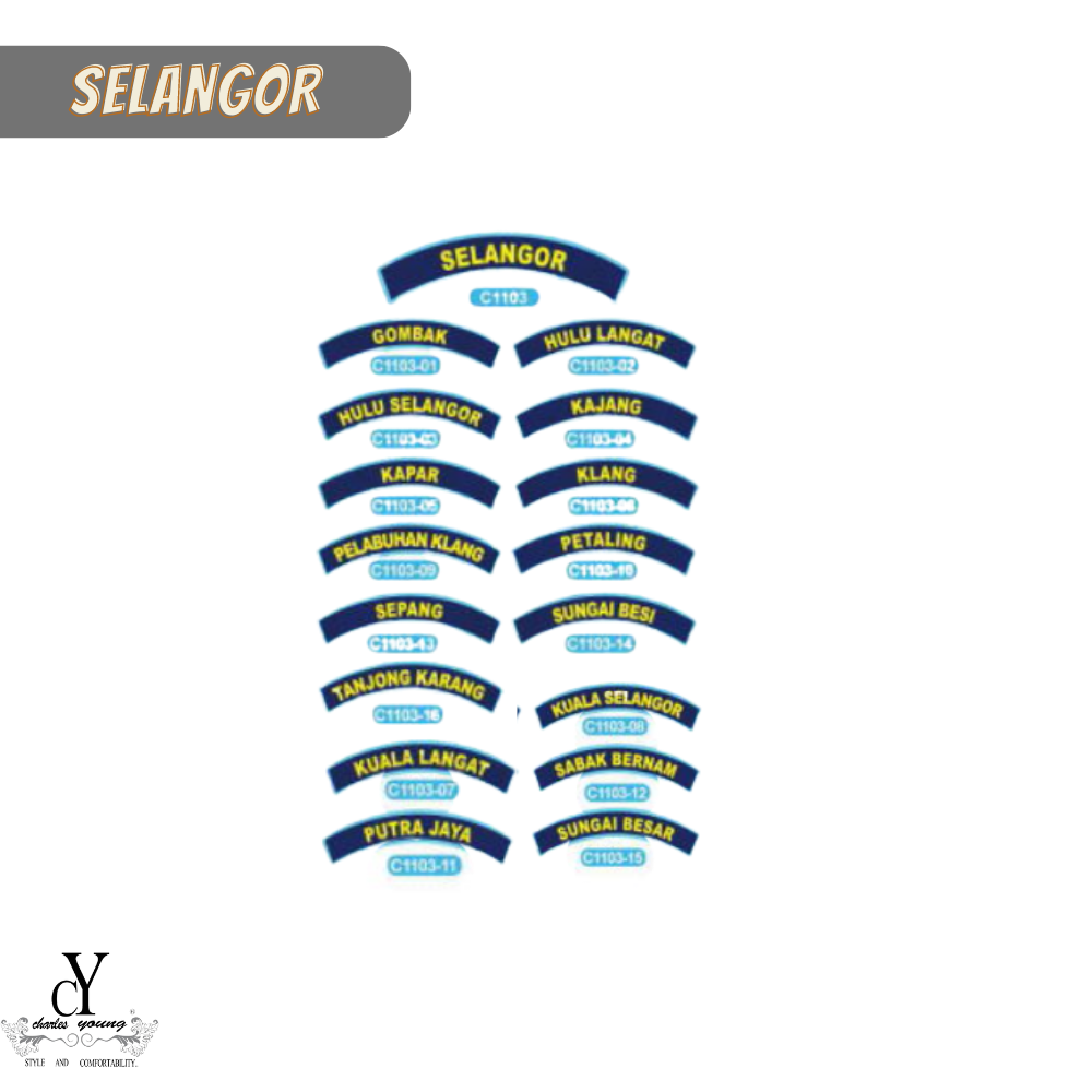 CY Lencana Bahu Pengakap Negeri Selangor