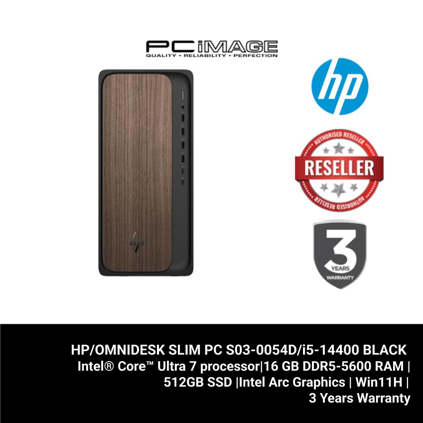 HP/OMNIDESK SLIM PC S03-0054D/i5-14400/8GB D5-4800/512GB G4(EXTRA