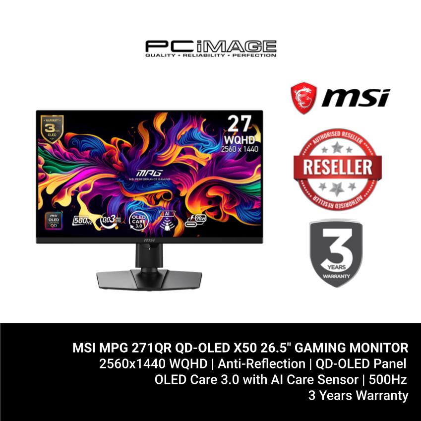 MSI MPG 271QR QD-OLED X50 26.5