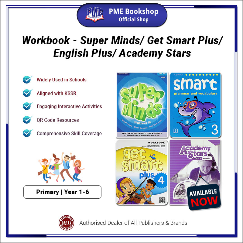 PME Bookshop】 SK & SJK Workbook - Super Minds/ Get Smart Plus