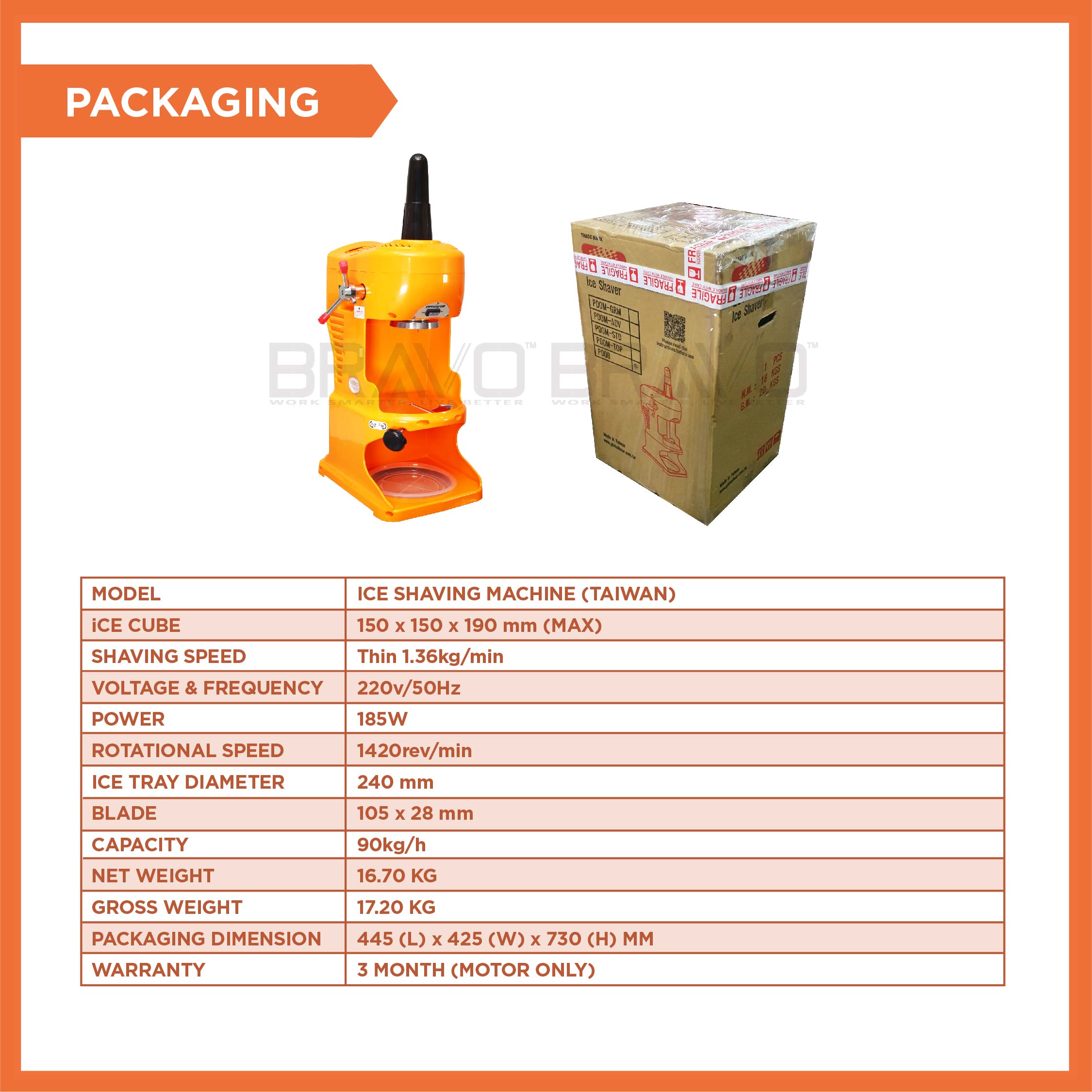 Ice Shaving Machine Taiwan