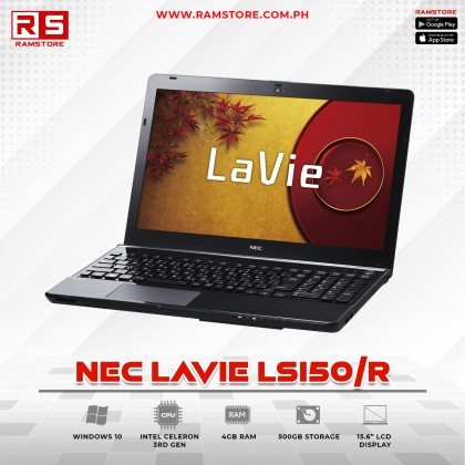 HDD750GB NEC LS150/R Celeron-1005M/4GB LPR Laptop Nec Lavie LS150