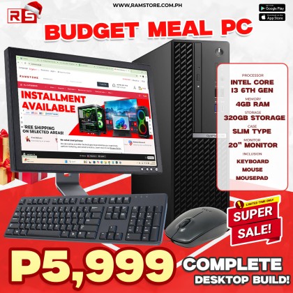 PCZ Desktop Computer Budget Package 5 | RAMSTORE – Everything You Need ...