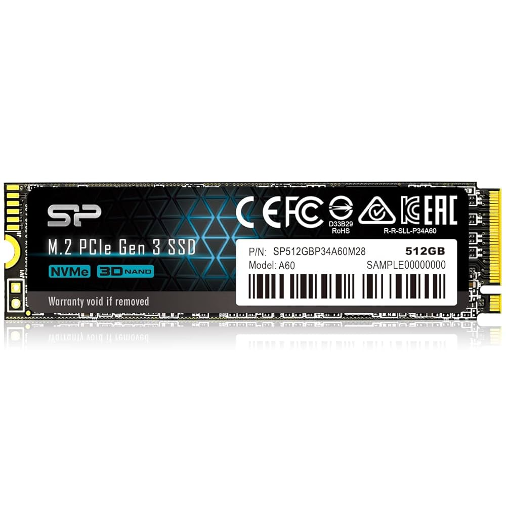 SILICON POWER SP A60 512GB M.2 PCIe GEN3x4 SSD | Welcome to RaptorsPRO