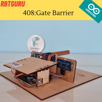 Projek RBT pagar keselamatan automatik Stem || DIY gate barrier project ...