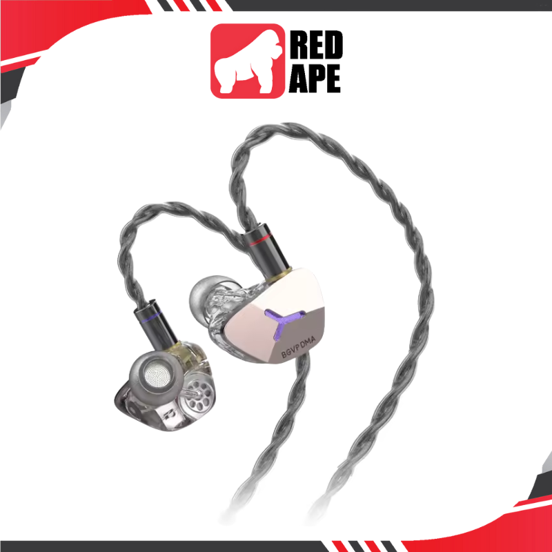BGVP DMA, Hybrid In-Ear Monitors: 1DD+2BA+2BCD Hybrid Earphones
