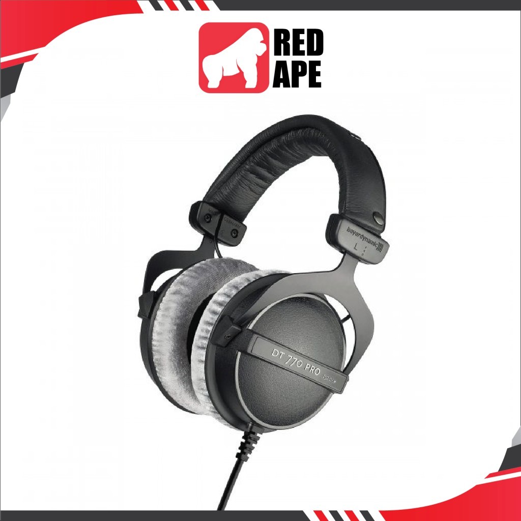 Beyerdynamic DT770 Pro, Closed Back Headphones (Black): Wired for
