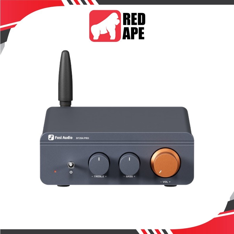 Fosi Audio BT20A Pro, Bluetooth 5.0 Power Amplifier: 300W x2 Class