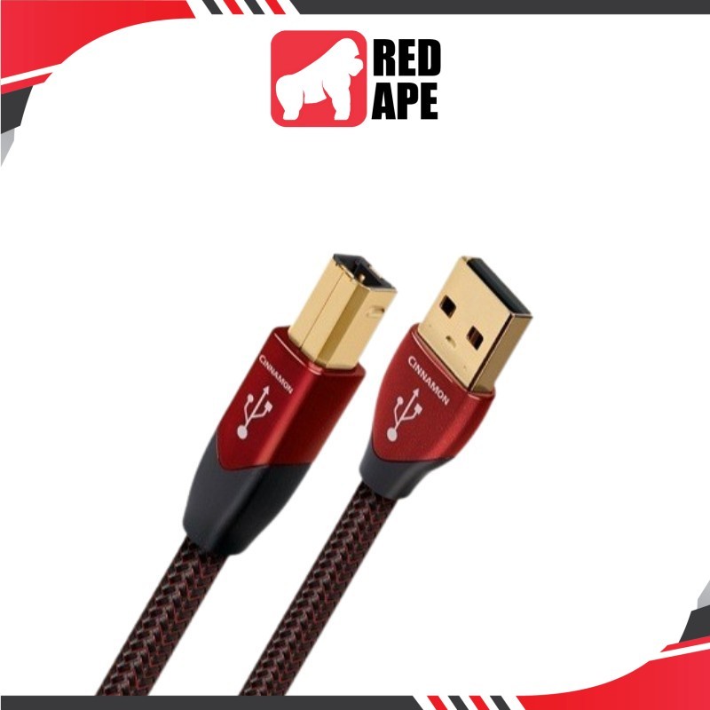 AudioQuest Cinnamon USB A to USB B, Audio Cable (1.5m): High